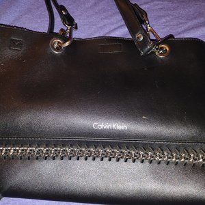 Black large Calvin Klein purse